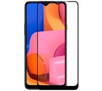 Fantastica protezione per schermo in vetro temperato nero 3D completo per Samsung Galaxy A20s