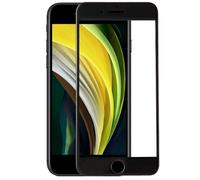 Fantastica protezione per schermo in vetro temperato nero FULL 3D per iPhone SE (2020) / SE (2022)
