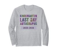 Fantastica Scuola Kindergarten Last Day 2026 Firma i Miei autografi Maglia a Manica
