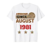 Fantastica stampa leopardata agosto 1981 Maglietta