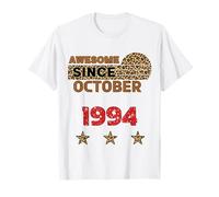 Fantastica stampa leopardata da ottobre 1994, compleanno di ottobre Maglietta