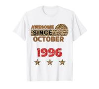 Fantastica stampa leopardata da ottobre 1996, compleanno di ottobre Maglietta
