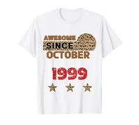 Fantastica stampa leopardata da ottobre 1999, compleanno di ottobre Maglietta