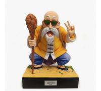Fantastica statuetta Maestro Roshi tartaruga cartone animato Dragon Ball + te...