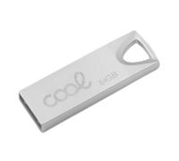 Fantastica USB 2.0 da 64 GB in metallo argento