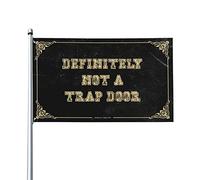 Fantastiche bandiere per camera Guys Definitely Not A Trap Door Flag Coffee Bar Decor Pool Decor (152 x 244 cm)