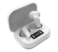 Fantastiche cuffie Bluetooth urbane LCD bianche