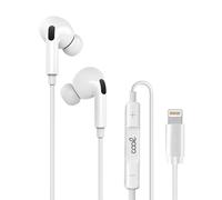 Fantastiche cuffie stereo con microfono per iPhone bianche