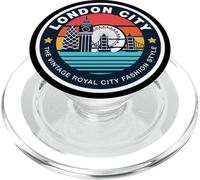 Fantastiche magliette alla moda dello skyline di Londra, I Love London Vibes PopSockets PopGrip per MagSafe