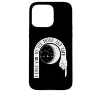 Fantastiche magliette Space Love Graphic Design, Ti amo fino alla luna Custodia per iPhone 15 Pro Max