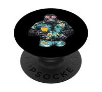 Fantastiche vacanze estive con i gorilla PopSockets PopGrip Adesivo