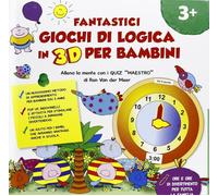 Fantastici giochi di logica in 3D per bambini - [Edizioni Gribaudo]