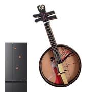 Fantastici Magneti Per Frigo: Modello Di Citara Cina In Miniatura, Magneti Per Strumenti | Casa Delle Bambole Guzheng Strumento In Miniatura, Magneti Frigorifero Strumenti Musicali Popolari Cinese