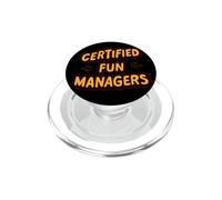 Fantastici manager certificati del divertimento cercano ragazzi e ragazze PopSockets PopGrip per MagSafe