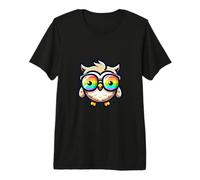 Fantastici Occhiali da Sole Arcobaleno owlet Owl Maglietta Premium