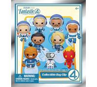 Fantastici quattro clip per sacchetti in schiuma 3D