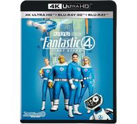 Fantastici Quattro Primi Passi 4K UHD + 3D + Blu-ray Giapponese e Inglese...