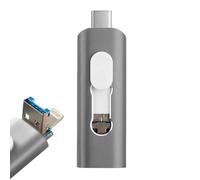 Fantastico 3 in 1 128 GB Lightning / Type-C / Micro-USB Grigio