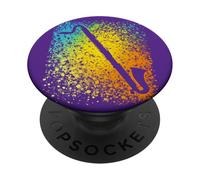 Fantastico Arte Clarinetto Basso per Clarinettista Basso PopSockets PopGrip Adesivo
