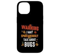 Fantastico avvertimento: parla di Bugs Funny Insect Collector Boy Custodia per iPhone 14