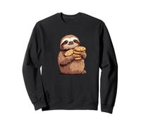 Fantastico bradipo con biscotti al cioccolato Costume Felpa