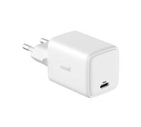 Fantastico caricabatterie di rete GaN USB-C PD ultraveloce universale da 45 W bianco