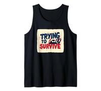 Fantastico cercando di sopravvivere alla Ricerca di Amanti degli emblemi Canotta