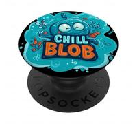 Fantastico Chill Blob per un look carino e divertente PopSockets PopGrip Adesivo