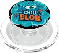 Fantastico Chill Blob per un look carino e divertente PopSockets PopGrip per MagSafe