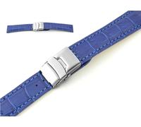 FANTASTICO CINTURINO CINTURINO IN PELLE CROCOLOOK AD FIBBIA DEPLOYANTE 18...