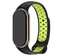 Fantastico cinturino sportivo nero/verde per Xiaomi Smart Band 8 / Band 9 / Band 10