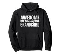 Fantastico come il mio nipote divertente nonno nonno regali Felpa con Cappuccio