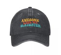 Fantastico Come mia Figlia Berretti da Baseball Moda Cappelli in Denim Cappello da Cowboy da Baseball Sportivo Casquette Regolabile all'aperto per Uomo Donna Cotone, per Tutte Le Stagioni