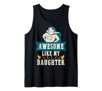 Fantastico come mia figlia per Daddy Protector Hero Lion Jesus Canotta