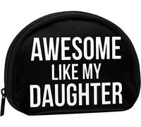 Fantastico come mia figlia Portamonete Portamonete Donna e ragazza Borsa alla moda carina Portamonete Portachiavi Borsa da donna Regalo