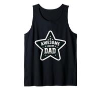 Fantastico come mio papà divertente figlio figlia stella padre papà bambini Canotta