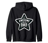 Fantastico come mio papà divertente figlio figlia stella padre papà bambini Felpa con Cappuccio