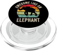 Fantastico come un elefante, divertente amante degli elefanti per gli uomini e PopSockets PopGrip per MagSafe