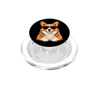 Fantastico Corgi con occhiali da sole Amante dei cani PopSockets PopGrip per MagSafe