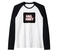 Fantastico costume da Ave Maria per adulti e bambini Maglia con Maniche Raglan
