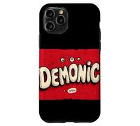 Fantastico costume da demone per gli amanti del discorso demoniaco Custodia per iPhone 11 Pro