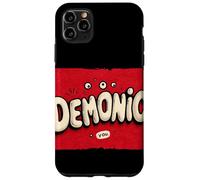 Fantastico costume da demone per gli amanti del discorso demoniaco Custodia per iPhone 11 Pro Max