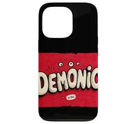 Fantastico costume da demone per gli amanti del discorso demoniaco Custodia per iPhone 13 Pro