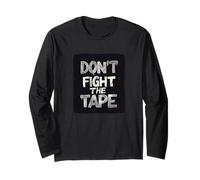 Fantastico costume da Don't Fight the Tape Idiom Maglia a Manica