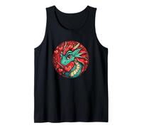 Fantastico costume da drago con cuore Canotta