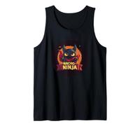 Fantastico Costume da Nacho Ninja per Gli Amanti dei Samurai e delle Tortilla Canotta
