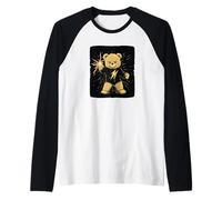 Fantastico costume da orsacchiotto fulmine Maglia con Maniche Raglan