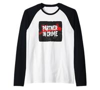 Fantastico costume da partner in crimine per ragazzi e ragazze Maglia con Maniche Raglan