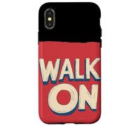 Fantastico costume da passeggiata sul discorso Custodia per iPhone X/XS