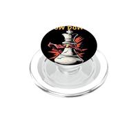 Fantastico costume da re degli scacchi dei cartoni animati per ragazzi e ragazze PopSockets PopGrip per MagSafe